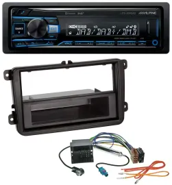 Alpine USB Bluetooth DAB MP3 Autoradio für Seat Alhambra ab 10 Leon 09-12 Toledo