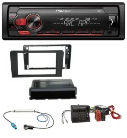 Pioneer DAB 1DIN MP3 AUX USB Autoradio für Audi A3 8P 06-12 Symphony Aktivsystem