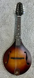 The Loar Model LM-110-BRB Honey Creek Hand-Carved A-Style Mandolin in Brownburst