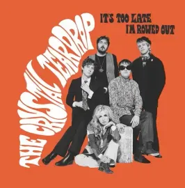 Виниловая пластинка Crystal Teardrop - It's Too Late - White Vinyl [New 7" Vinyl] Colored Vinyl, Whi