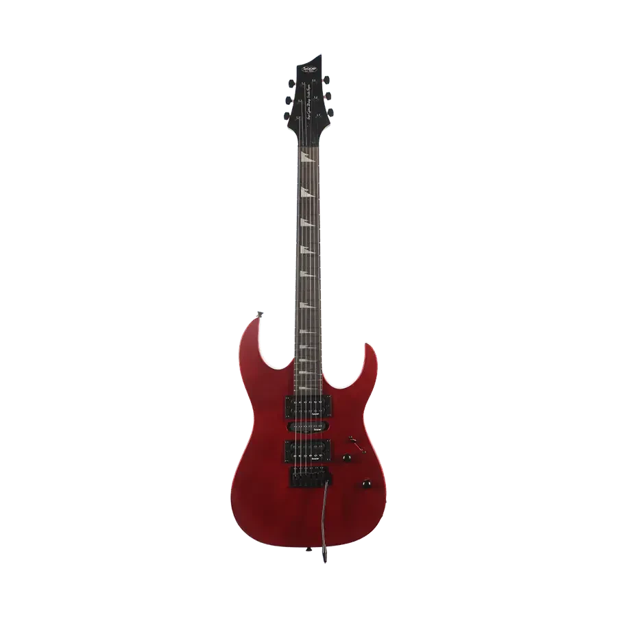 Электрогитара SQOE SEIB370 Superstrat HSH Red