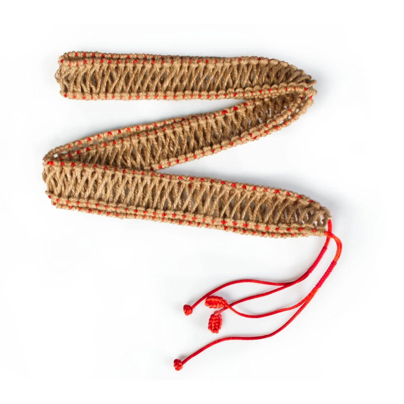 Fame FHR-N Handpan Rope Natural, Größenverstellbar, Nylon, Schutz, Zubehör