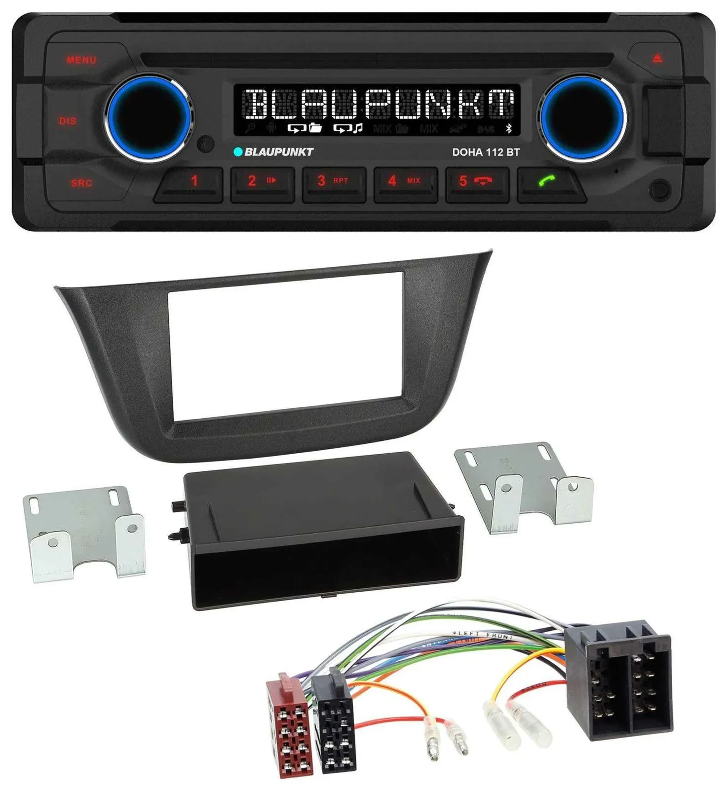 Blaupunkt AUX MP3 CD Bluetooth USB Autoradio für Iveco Daily (ab 2014)