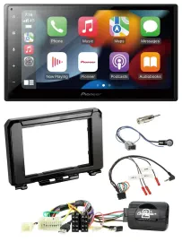 Pioneer DAB Bluetooth 2DIN USB Lenkrad Autoradio für Suzuki Jimmny GJ ab 2018