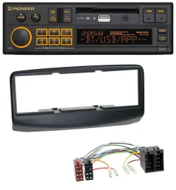 Pioneer DAB MP3 USB Bluetooth Autoradio für Fiat Multipla 186 Facelift 2006-2010