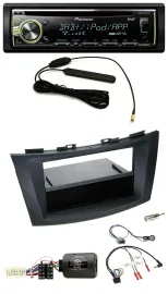 Pioneer MP3 USB CD DAB Lenkrad Autoradio für Suzuki Swift Sport ab 2011 schwarz