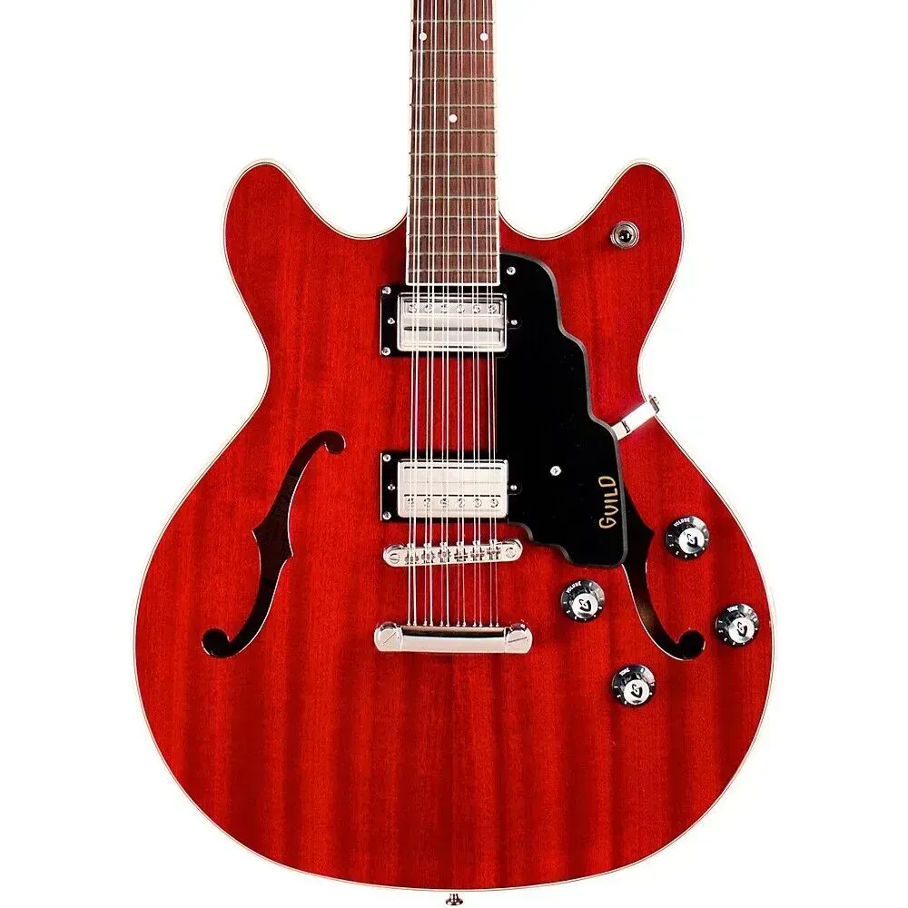 Электрогитара Guild Starfire I-12 12-String, semi-hollow, Cherry Red