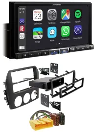 Alpine 2DIN DAB USB MP3 Bluetooth Autoradio für Mazda MX 5 NC 2005-2008
