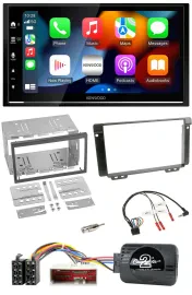 Автомагнитола для Land Rover Freelander (2004-) Kenwood 2-DIN, DAB, USB, Bluetooth