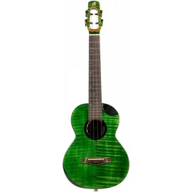 Укулеле Flight Comet Tenor EQ-A Green с чехлом