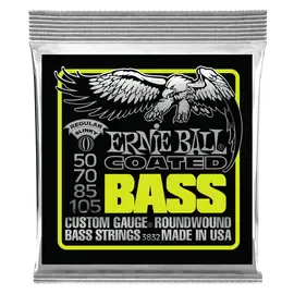 Струны для бас-гитары Ernie Ball 3832 Coated Bass Regular Slinky 50-105