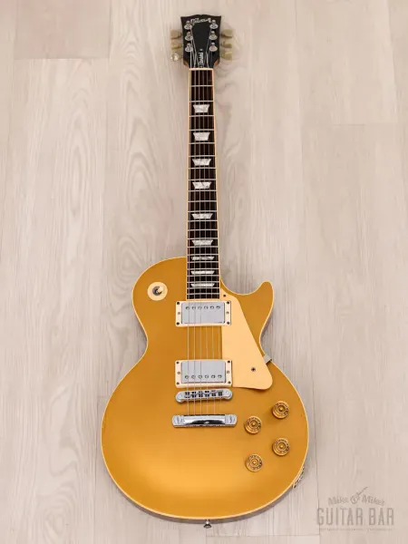 Электрогитара Gibson Les Paul Standard Limited Edition HH Goldtop w/case USA 1998