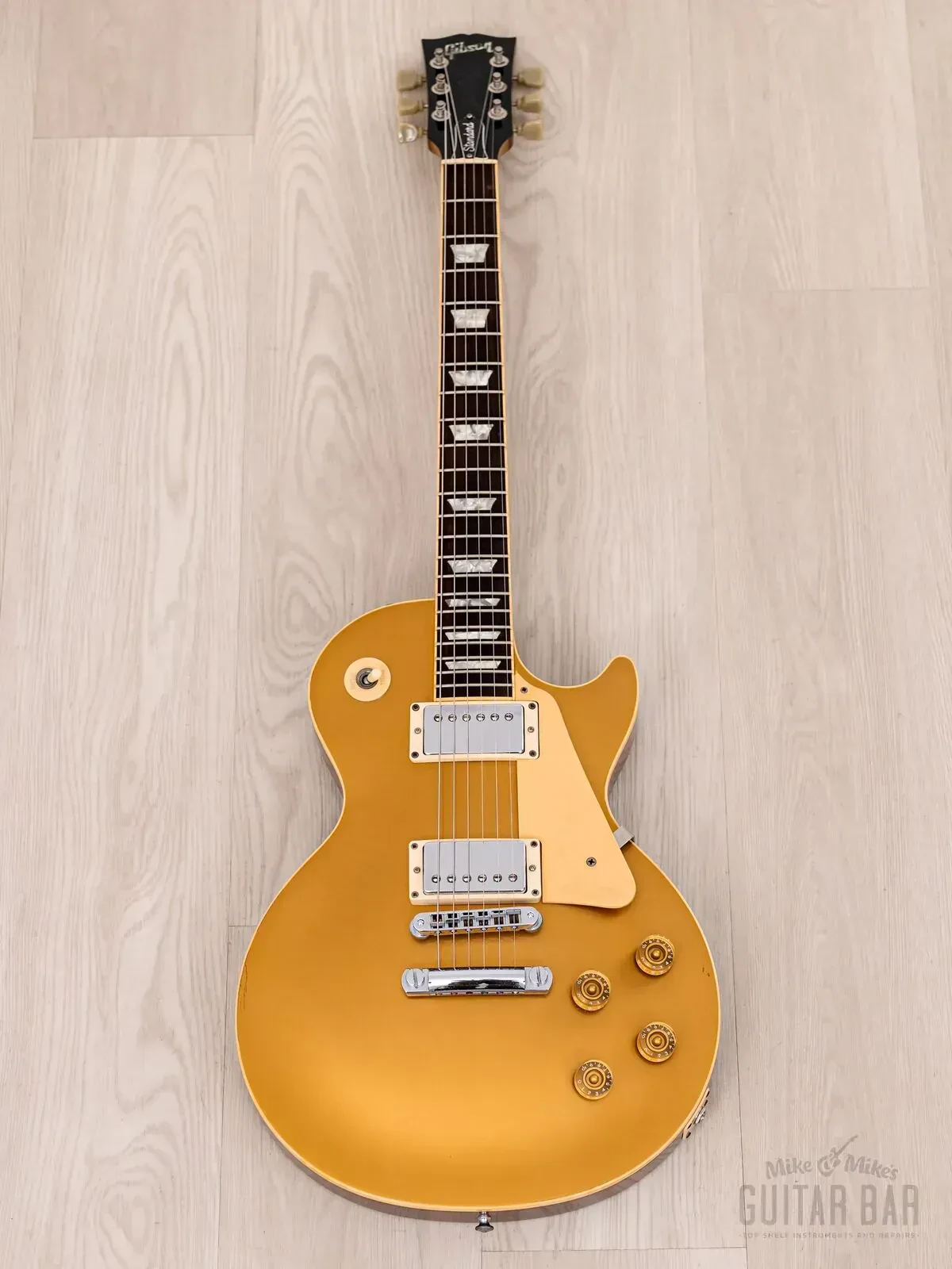 Электрогитара Gibson Les Paul Standard Limited Edition HH Goldtop w/case USA 1998