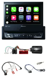 Pioneer DVD Bluetooth DAB USB Lenkrad Autoradio für Mazda 2 Typ DY 2003-2007
