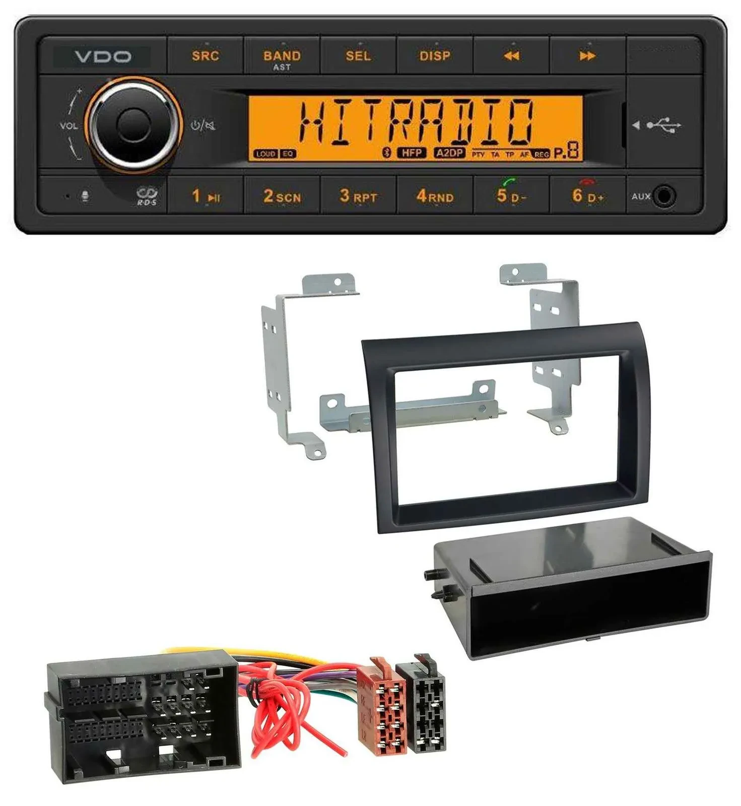 VDO AUX USB Bluetooth MP3 Autoradio für Citroen Jumper ab 2014 Fiat Ducato 14-21