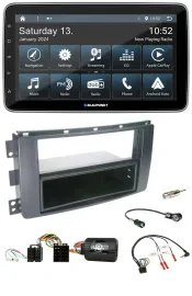 Автомагнитола Blaupunkt Bluetooth, DAB, USB/SD, совместима с кнопками на руле, для Smart ForFour 2004–2006, черный