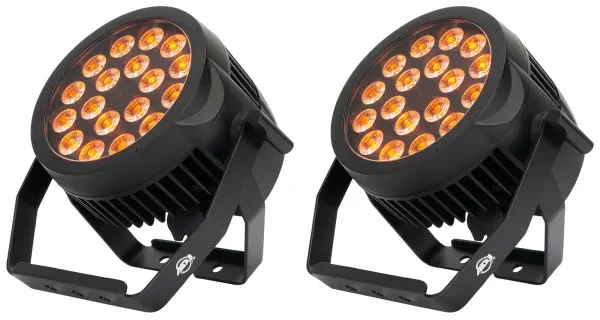 Светодиодный прибор American DJ 18P HEX IP RGBAW+UV LED DMX (пара)