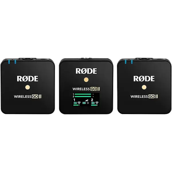 Микрофонная радиосистема Rode Wireless Go II Dual-Channel Wireless Microphone System Black