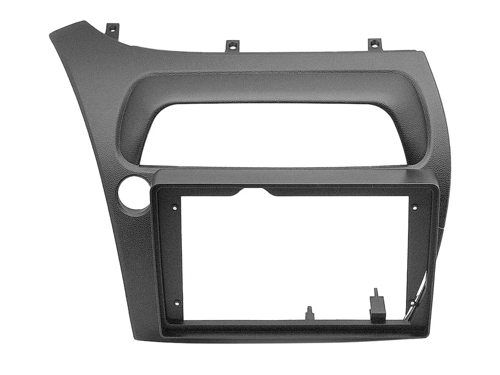 Einbaurahmen für 9 Zoll Autoradio für Honda Civic 09/2005-12/2011 schwarz LHD