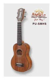 PukanaLa Model PU-SMHS Solid Sapele Mahogany top Series Soprano Size Ukulele