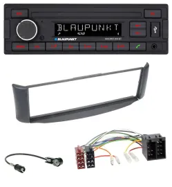 Blaupunkt USB AUX Bluetooth MP3 Autoradio für Smart ForTwo 450 grau ohne Metalls