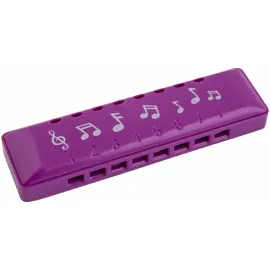 Губная гармошка BEE DF8A Richter C Purple