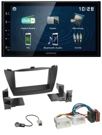 Kenwood 2DIN Bluetooth MP3 USB DAB Autoradio für Hyundai Tucson 2010-2015