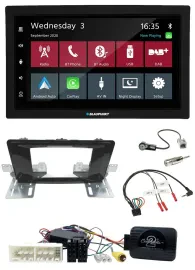 Blaupunkt DAB Bluetooth USB Lenkrad 2DIN Autoradio für Hyundai H 350 ab 2016