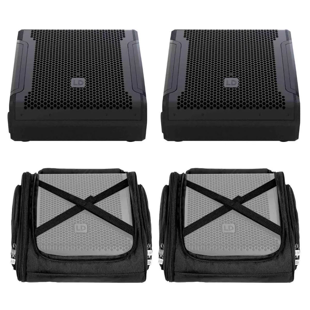 Сценический акустический монитор LD Systems MON 8 A G3 Black с чехлом (пара)