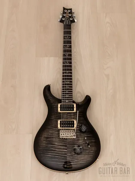 Электрогитара Paul Reed Smith Custom 24 Trem 10 Top Charcoal Burst w/ Case, Hangtag 2010