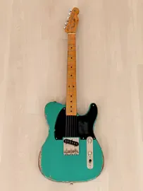 Электрогитара Fender American Vintage Esquire Partscaster S Sherwood Green w/case USA 1988