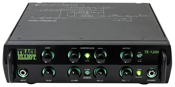 Усилитель для бас-гитары Trace Elliot TE-1200 Bass Amplifier Head