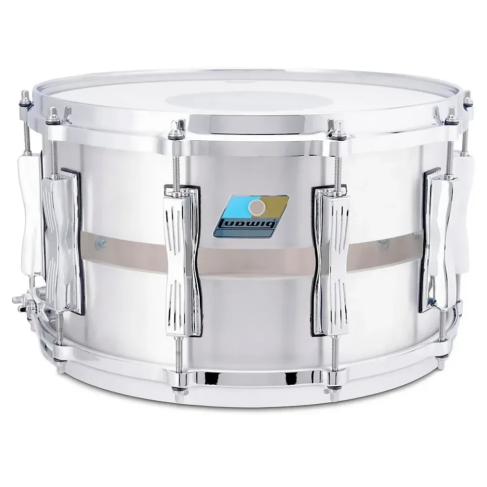 Малый барабан Ludwig Limited Edition Cast Aluminum Slotted Coliseum 14x8 Silver