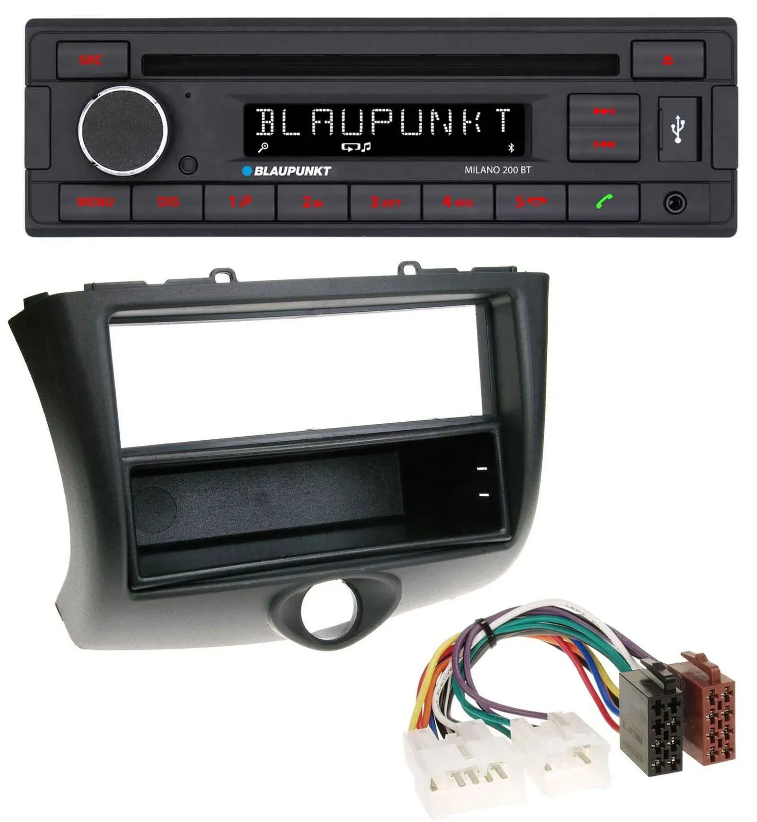Blaupunkt MP3 USB CD Bluetooth AUX Autoradio für Toyota Yaris (2003-2006)