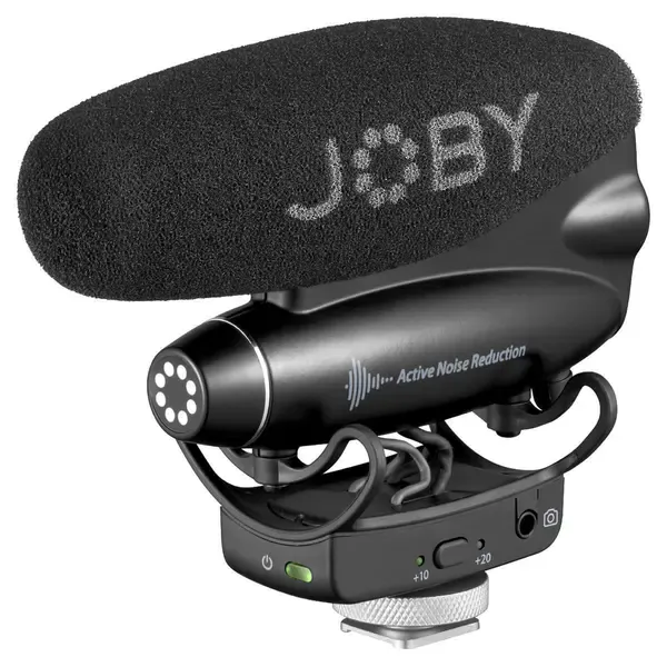 JOBY Wavo PRO Directional On-Camera Shotgun Microphone, Black #JB01715