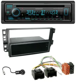 Автомагнитола Kenwood Bluetooth DAB CD MP3 USB для Chevrolet Aveo, Epica, Captiva