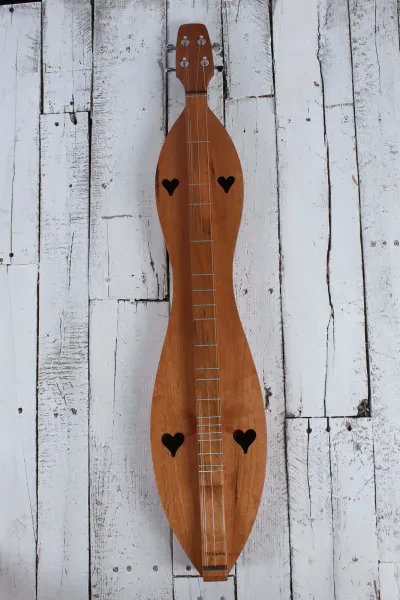 McSpadden Standard Dulcimer 4 String Flathead Hourglass Dulcimer with Gig Bag
