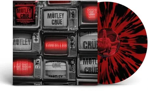 Виниловая пластинка Motley Crue - Cancelled [New Vinyl LP] Explicit, Red, Black, Colored Vinyl, Exte