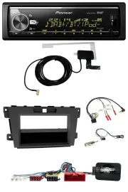 Pioneer Bluetooth DAB USB Lenkrad Autoradio für Mazda CX-7 2009-2013