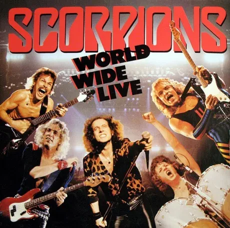 SCORPIONS - World Wide Live (2LP , Used)