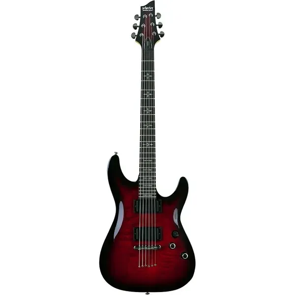 Электрогитара Schecter Demon-6 Crimson Red Burst