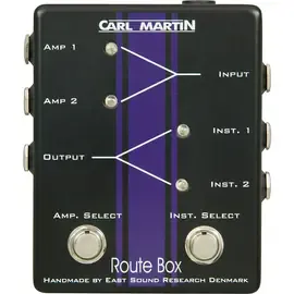 Педаль эффектов для электрогитары Carl Martin Route Box Double A/B Footswitch