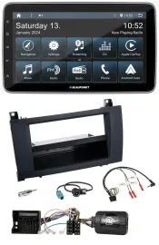 Blaupunkt USB DAB SD Lenkrad Bluetooth Autoradio für Mercedes SLK R171 2004-2011