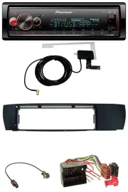 Автомагнитола для BMW X3 (E83 2004–2010) Pioneer Bluetooth, DAB, USB, MP3