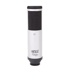 MXL Tempo USB Mic With Headphone Jack Silver/Black Grill