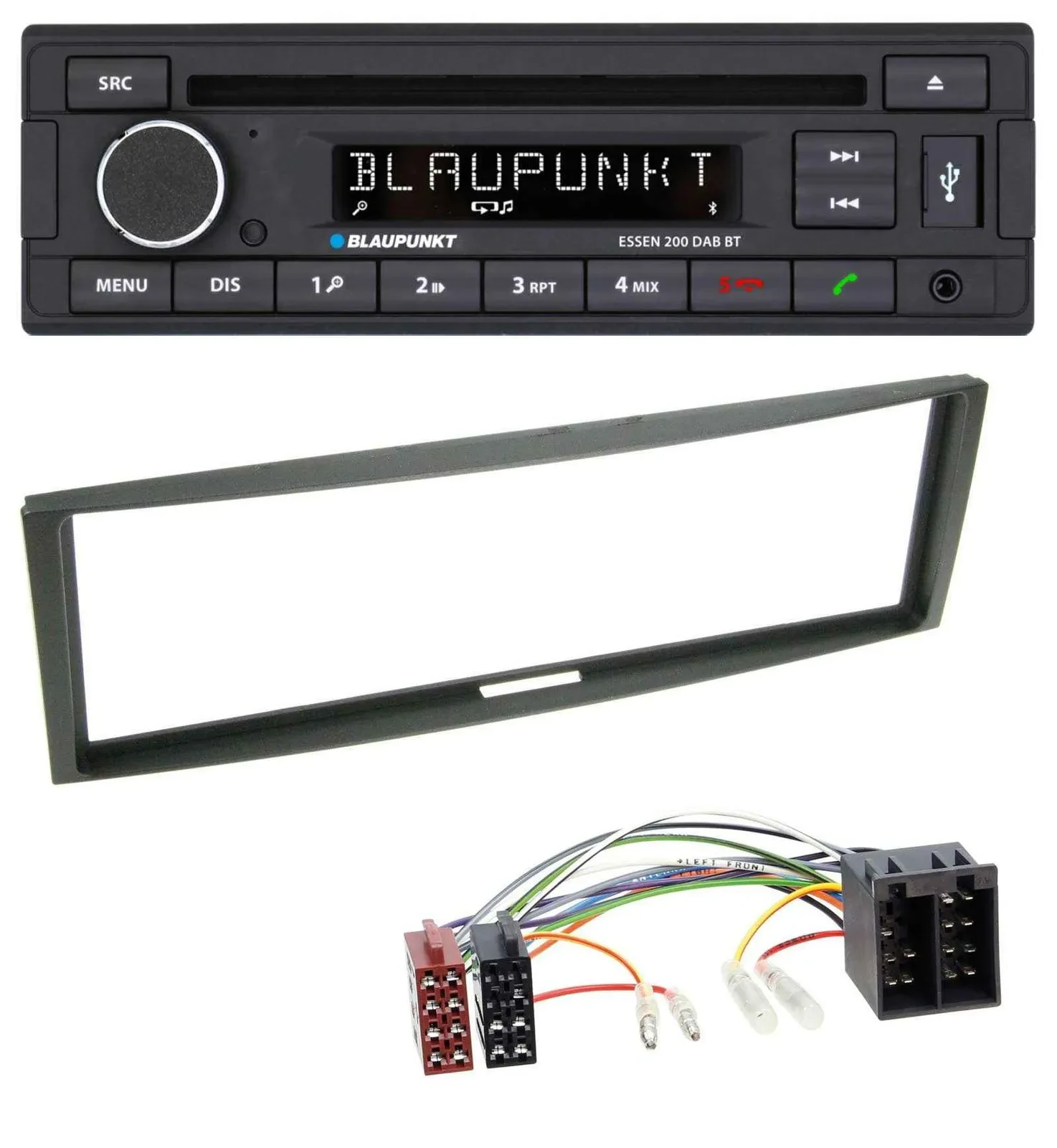 Blaupunkt USB MP3 Bluetooth DAB CD Autoradio für Renault Megane Megane Scenic Mo