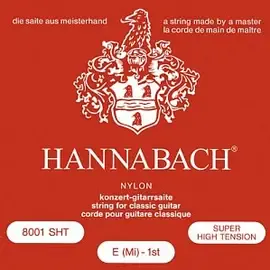 Струны для классической гитары Hannabach 800SHT Red SILVER PLATED 28-44