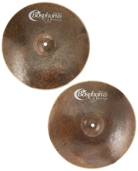 Тарелка барабанная Bosphorus 14" Master Vintage Hi-Hat (пара)