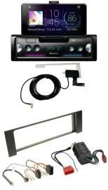 Pioneer DAB Bluetooth MP3 USB Autoradio für Audi A4 B6 00-04 Bose Aktivsystem Mi