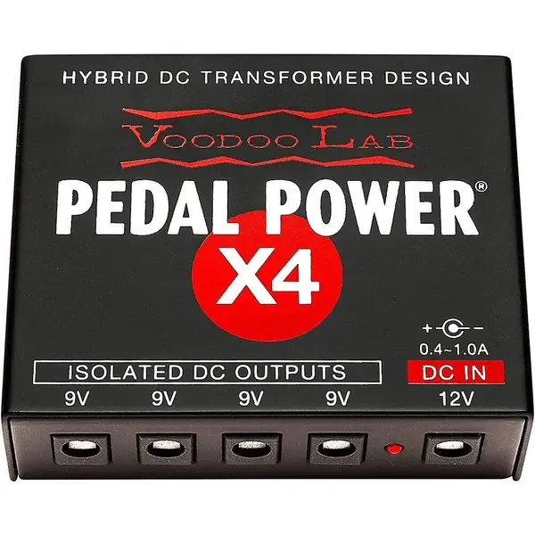 Блок питания для гитарных педалей Voodoo Lab Pedal Power X4